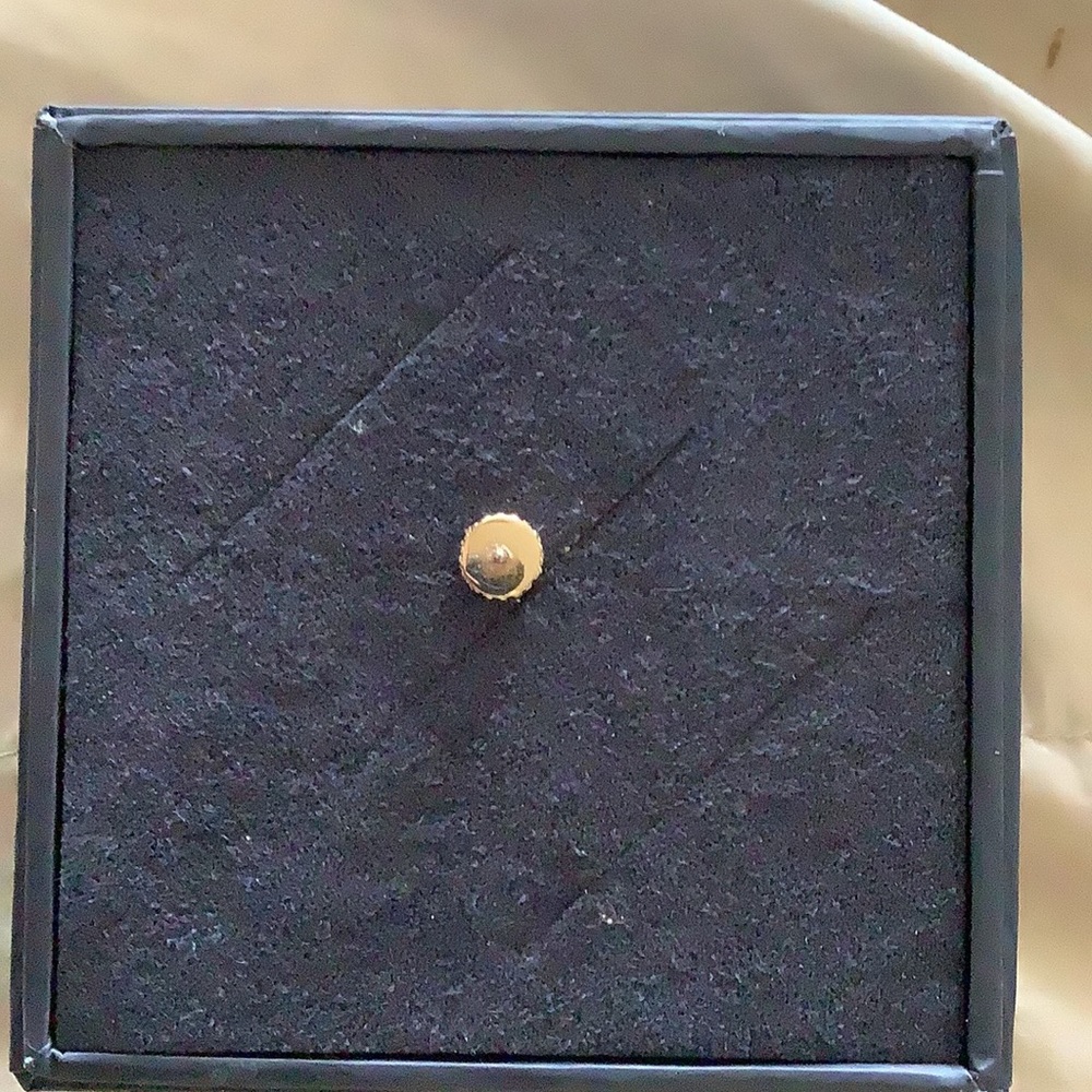 BVLA 14K YG Crown Setting For 5mm Stone Threaded